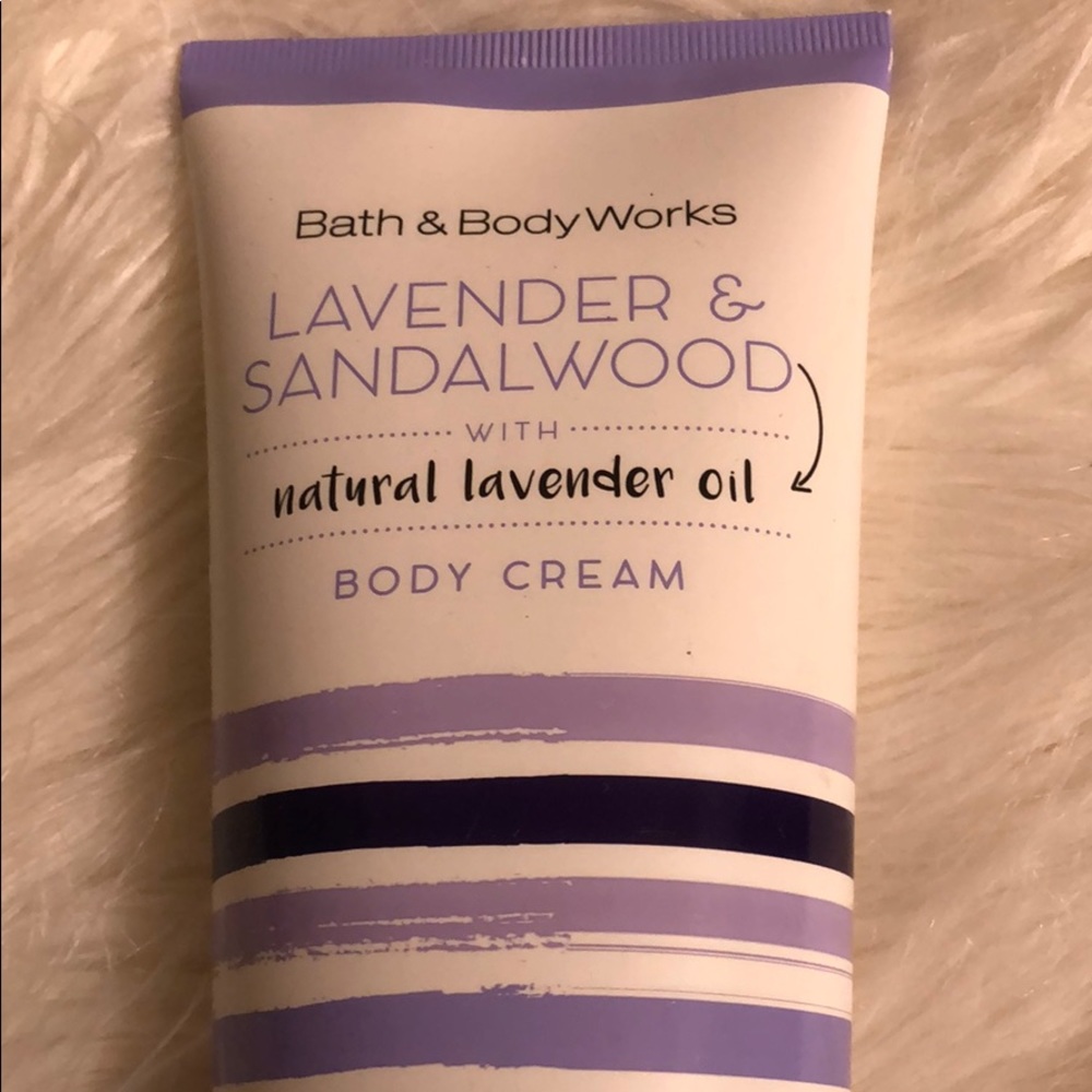 Lot of 3 BBW Lavender & Sandalwood Body Cream NEW